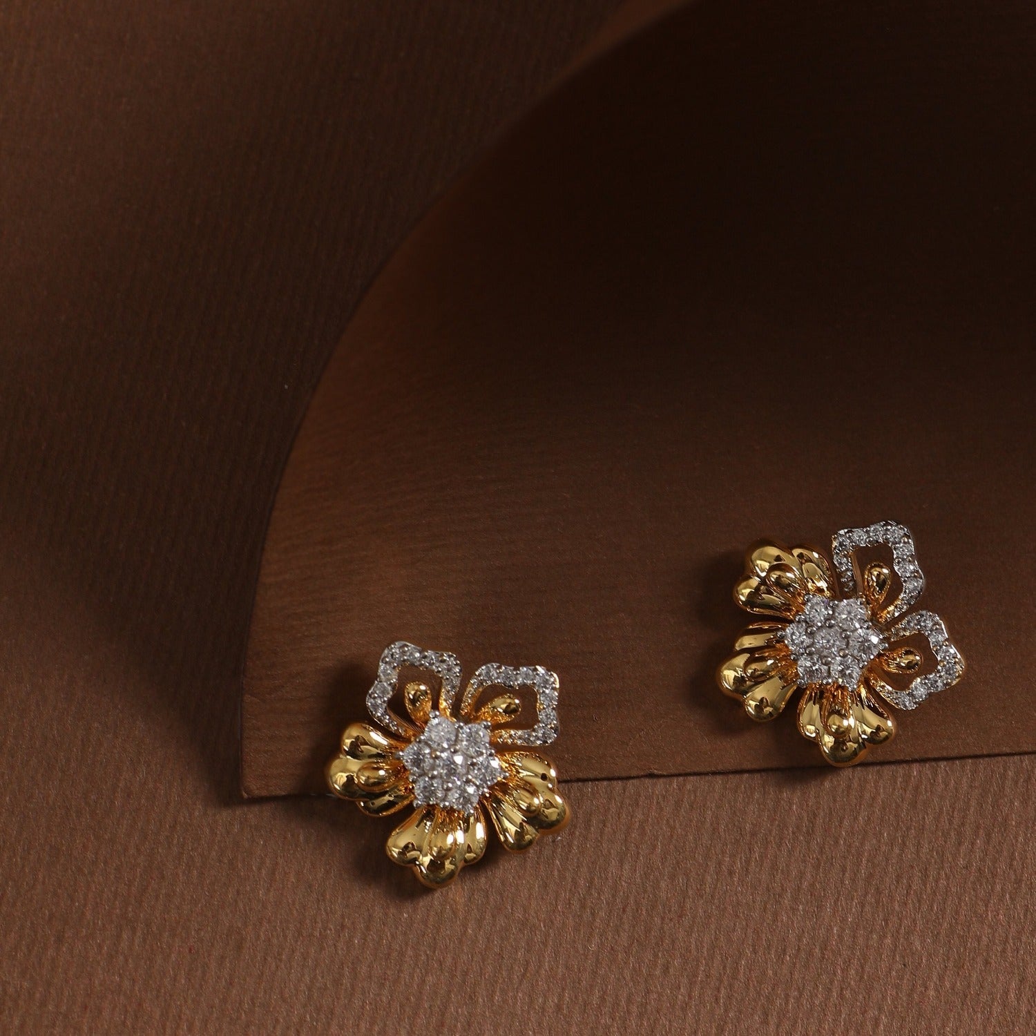 264 - Classic Seven Stone Diamond Earring | Diamond earrings design, Real diamond  earrings, Gold bridal earrings